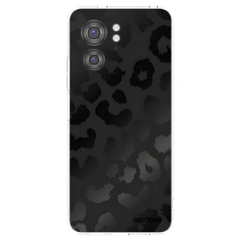 Picasee silikonski prozorni ovitek za Motorola Edge 40 - Midnight Leopard