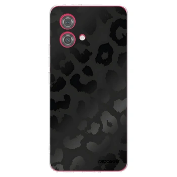 Picasee silikonski prozorni ovitek za Motorola Moto G84 5G - Midnight Leopard
