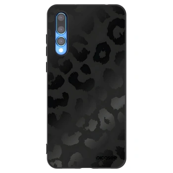 Picasee silikonski črni ovitek za Huawei P20 Pro - Midnight Leopard