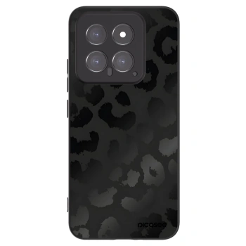 Picasee silikonski črni ovitek za Xiaomi 14 - Midnight Leopard