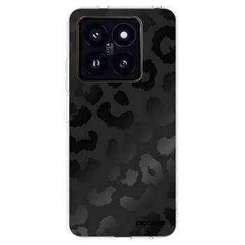 Picasee silikonski prozorni ovitek za Xiaomi 14 Pro - Midnight Leopard