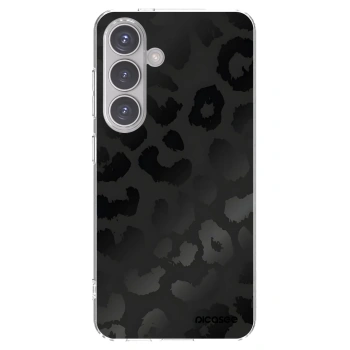 Picasee silikonski prozorni ovitek za Samsung Galaxy S24 S921B 5G - Midnight Leopard