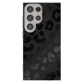 Picasee silikonski prozorni ovitek za Samsung Galaxy S24 Ultra S928B 5G - Midnight Leopard