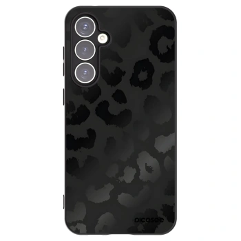 Picasee silikonski črni ovitek za Samsung Galaxy S23 FE S711B - Midnight Leopard