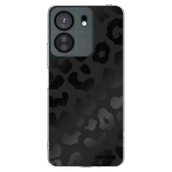 Picasee silikonski prozorni ovitek za Xiaomi Redmi 13C 4G - Midnight Leopard