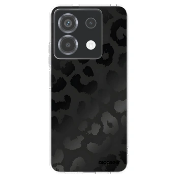 Picasee silikonski prozorni ovitek za Xiaomi Poco X6 - Midnight Leopard
