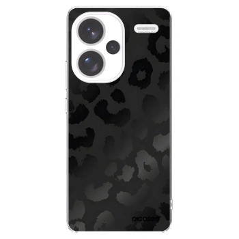 Picasee silikonski prozorni ovitek za Xiaomi Redmi Note 13 Pro+ 5G - Midnight Leopard
