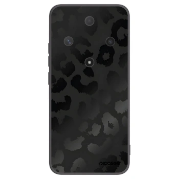 Picasee silikonski črni ovitek za Honor Magic6 Lite 5G - Midnight Leopard