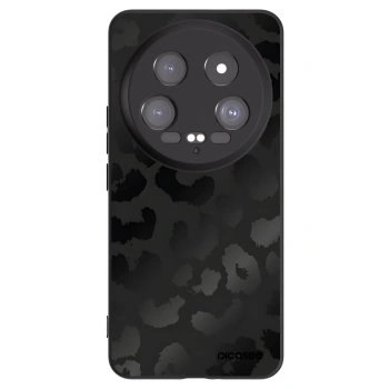 Picasee silikonski črni ovitek za Xiaomi 14 Ultra - Midnight Leopard