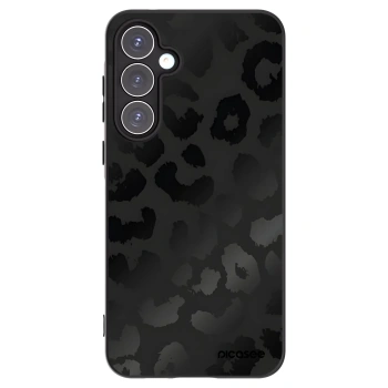 Picasee silikonski črni ovitek za Samsung Galaxy A55 5G A556B - Midnight Leopard