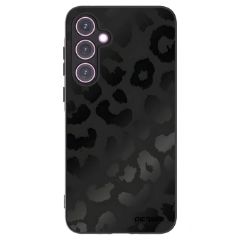 Picasee silikonski črni ovitek za Samsung Galaxy A35 5G A356B - Midnight Leopard