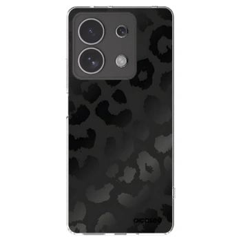 Picasee silikonski prozorni ovitek za Xiaomi Redmi Note 13 4G - Midnight Leopard