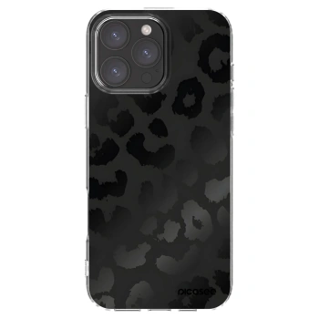 Picasee silikonski prozorni ovitek za Apple iPhone 16 Pro Max - Midnight Leopard