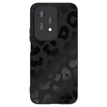 Picasee silikonski črni ovitek za Honor 200 Lite - Midnight Leopard