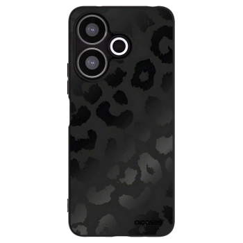Picasee silikonski črni ovitek za Xiaomi Redmi 13 4G - Midnight Leopard
