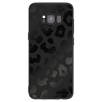Picasee silikonski črni ovitek za Samsung Galaxy S8 G950F - Midnight Leopard