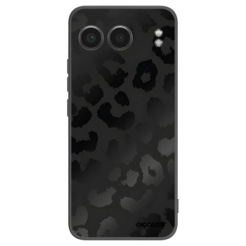 Picasee silikonski črni ovitek za OnePlus Nord 4 - Midnight Leopard