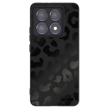 Picasee silikonski črni ovitek za Xiaomi 14T Pro - Midnight Leopard