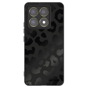 Picasee silikonski črni ovitek za Xiaomi 14T - Midnight Leopard