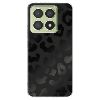 Picasee silikonski prozorni ovitek za Xiaomi 14T - Midnight Leopard
