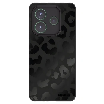 Picasee silikonski črni ovitek za Xiaomi Redmi Note 14 5G - Midnight Leopard