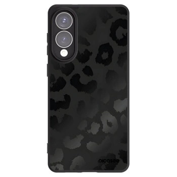 Picasee silikonski črni ovitek za Samsung Galaxy S25 Edge 5G - Midnight Leopard