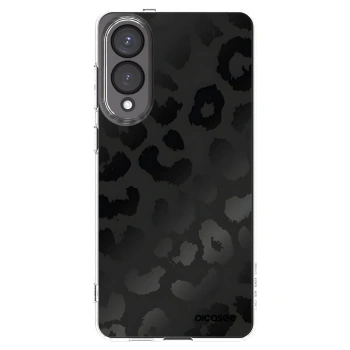 Picasee silikonski prozorni ovitek za Samsung Galaxy S25 Edge 5G - Midnight Leopard