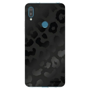Picasee silikonski prozorni ovitek za Huawei Y7 2019 - Midnight Leopard