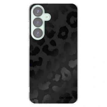 Picasee silikonski prozorni ovitek za Samsung Galaxy S25+ 5G - Midnight Leopard