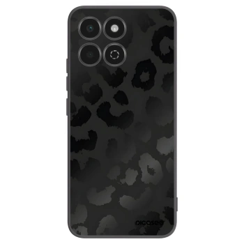 Picasee silikonski črni ovitek za Honor 200 Smart 5G - Midnight Leopard