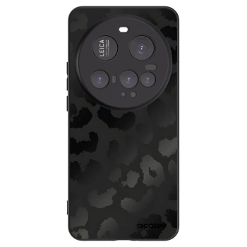 Picasee silikonski črni ovitek za Xiaomi 15 Ultra - Midnight Leopard