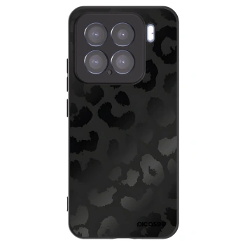 Picasee silikonski črni ovitek za Xiaomi 15 - Midnight Leopard
