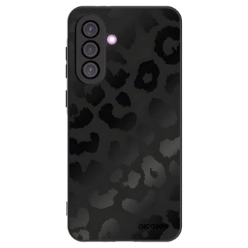 Picasee silikonski črni ovitek za Samsung Galaxy A56 5G A566B - Midnight Leopard