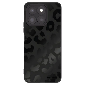 Picasee silikonski črni ovitek za Honor X8c - Midnight Leopard