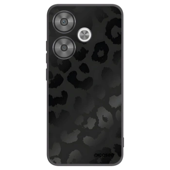 Picasee silikonski črni ovitek za Xiaomi Poco F6 - Midnight Leopard