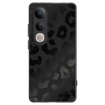 Picasee silikonski črni ovitek za Vivo V50 Lite 5G - Midnight Leopard
