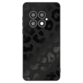 Picasee silikonski črni ovitek za OnePlus 13 5G - Midnight Leopard
