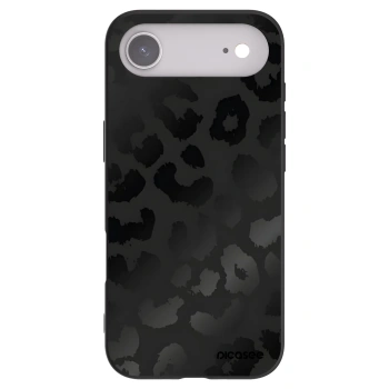 Picasee silikonski črni ovitek za Apple iPhone Air - Midnight Leopard