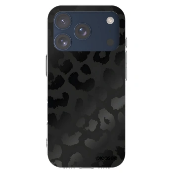 Picasee silikonski prozorni ovitek za Apple iPhone 17 Pro - Midnight Leopard
