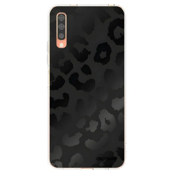 Picasee silikonski prozorni ovitek za Samsung Galaxy A70 A705F - Midnight Leopard