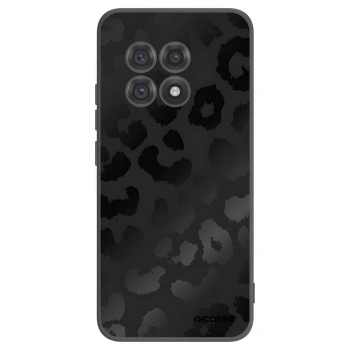 Picasee silikonski črni ovitek za OnePlus 13R 5G - Midnight Leopard