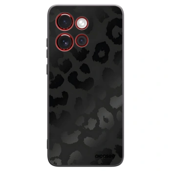 Picasee silikonski črni ovitek za Motorola Edge 60 Neo 5G - Midnight Leopard