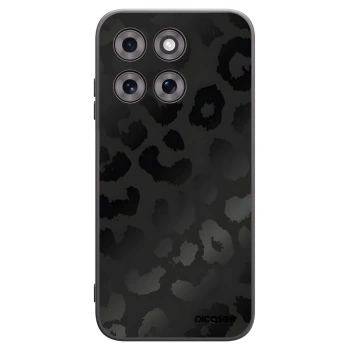 Picasee silikonski črni ovitek za Motorola Moto G77 - Midnight Leopard