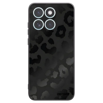 Picasee silikonski črni ovitek za Motorola Edge 70 Fusion - Midnight Leopard