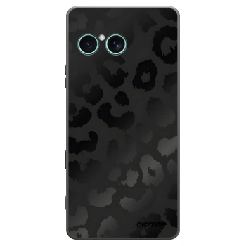 Picasee silikonski črni ovitek za Sony Xperia 10 VII - Midnight Leopard
