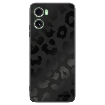 Picasee silikonski črni ovitek za Motorola Moto G06 - Midnight Leopard