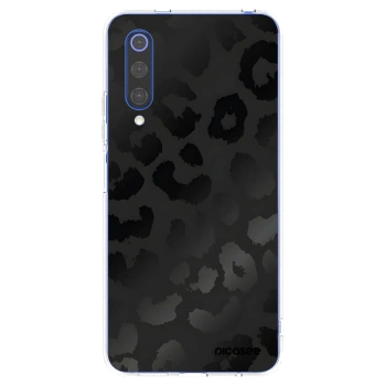 Picasee silikonski prozorni ovitek za Xiaomi Mi 9 SE - Midnight Leopard