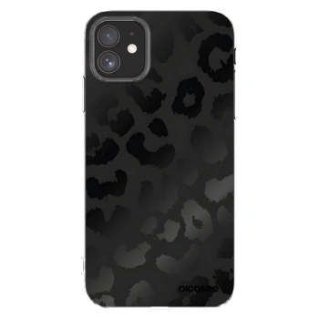 Picasee silikonski prozorni ovitek za Apple iPhone 11 - Midnight Leopard