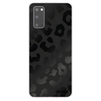 Picasee silikonski prozorni ovitek za Samsung Galaxy S20 G980F - Midnight Leopard