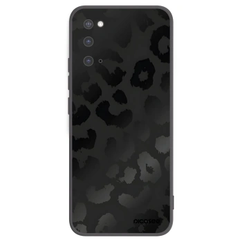 Picasee silikonski črni ovitek za Samsung Galaxy S20 G980F - Midnight Leopard